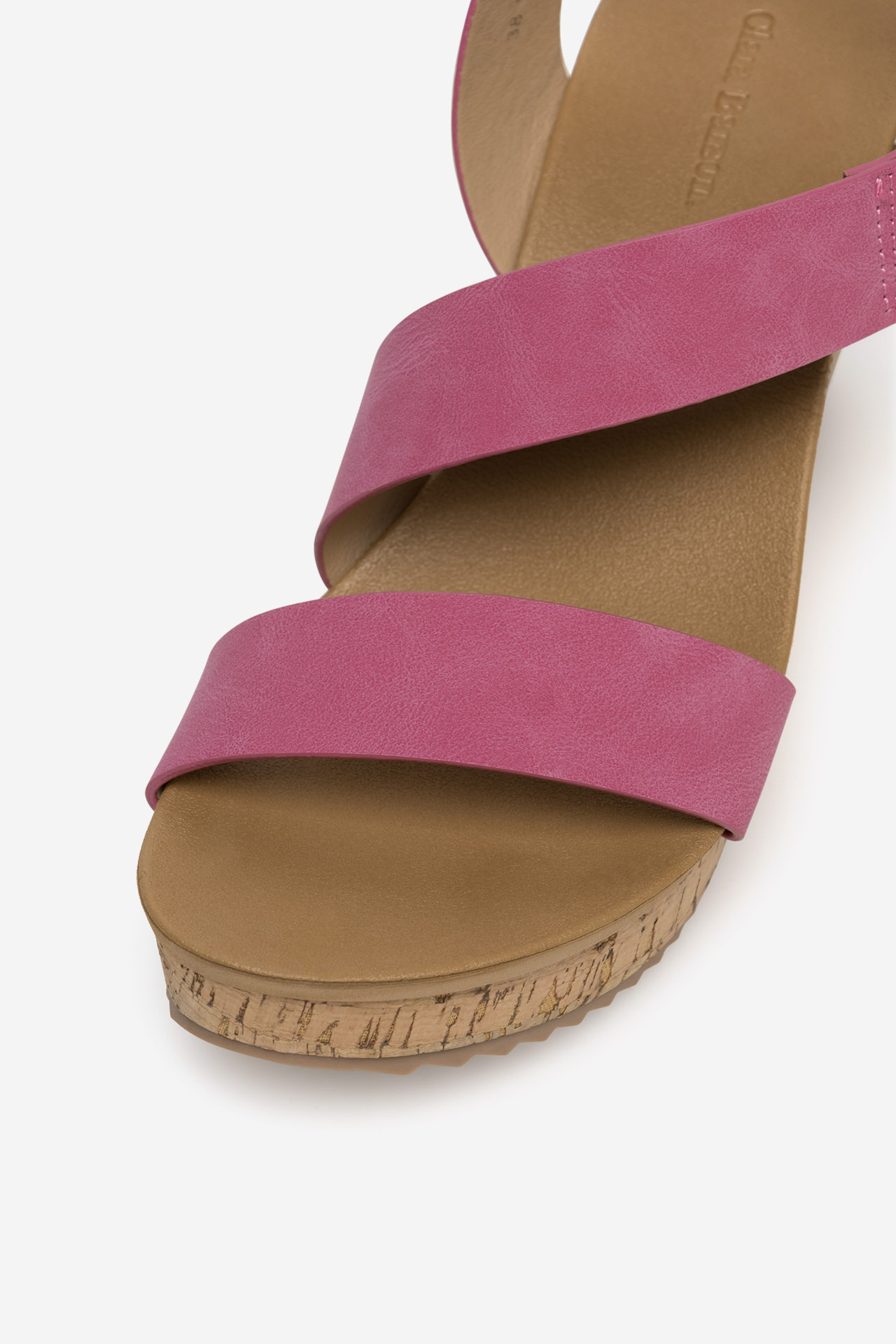 Sandály TMAVĚ RŮŽOVÁ