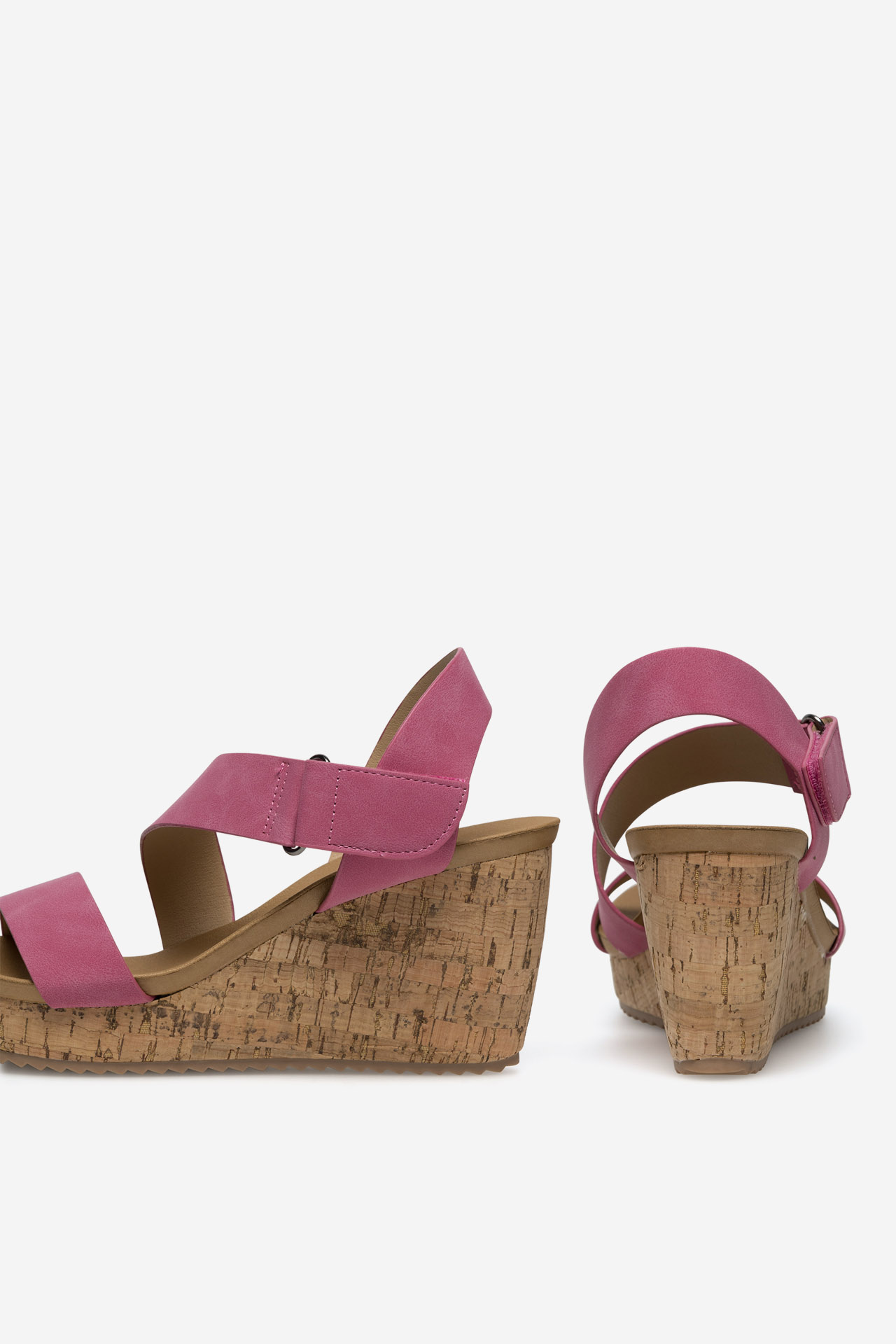 Sandály TMAVĚ RŮŽOVÁ