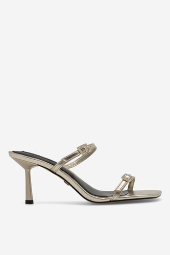 Klapki NINE WEST ZL23005-1CC Złoty