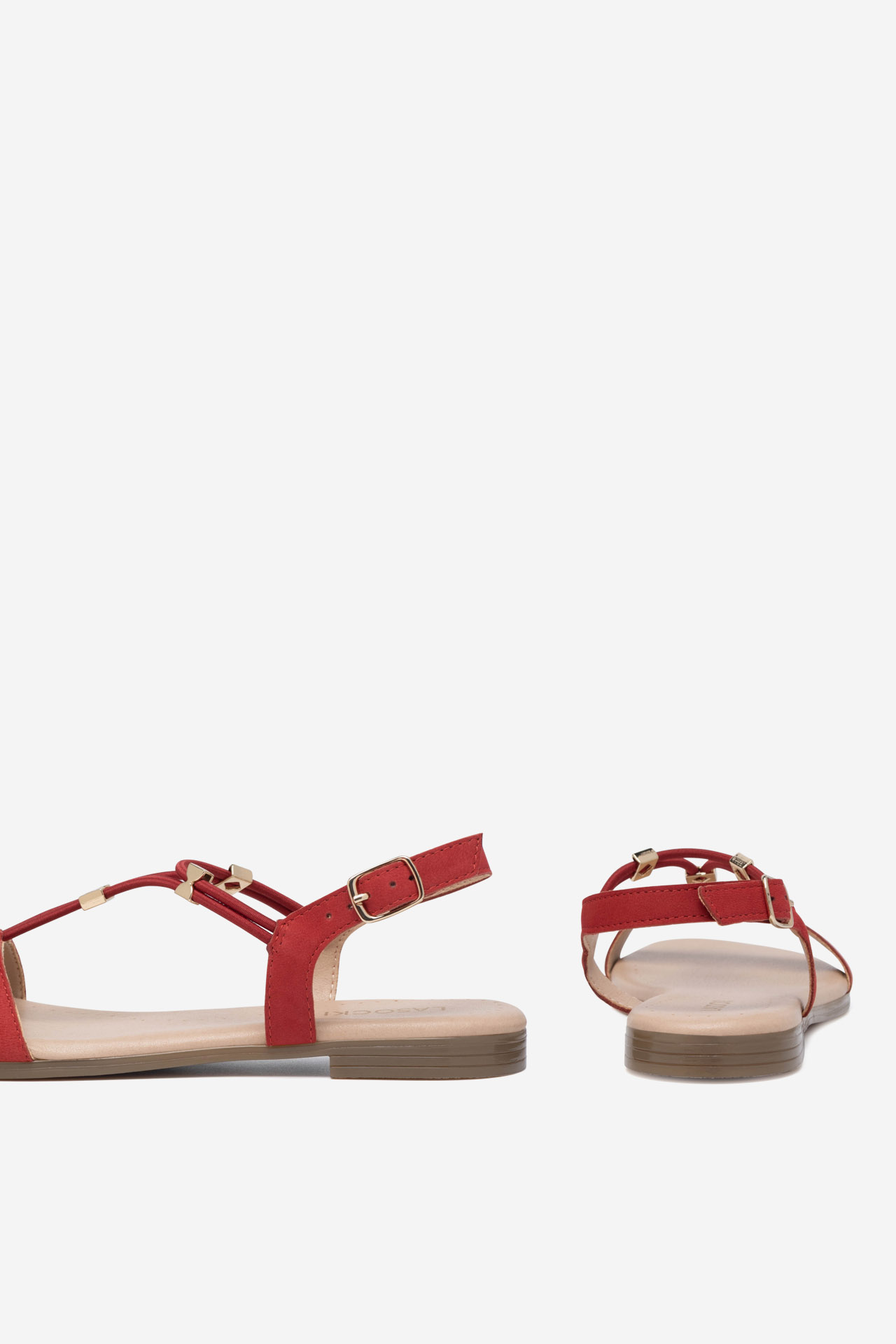 Sandály ČERVENÁ