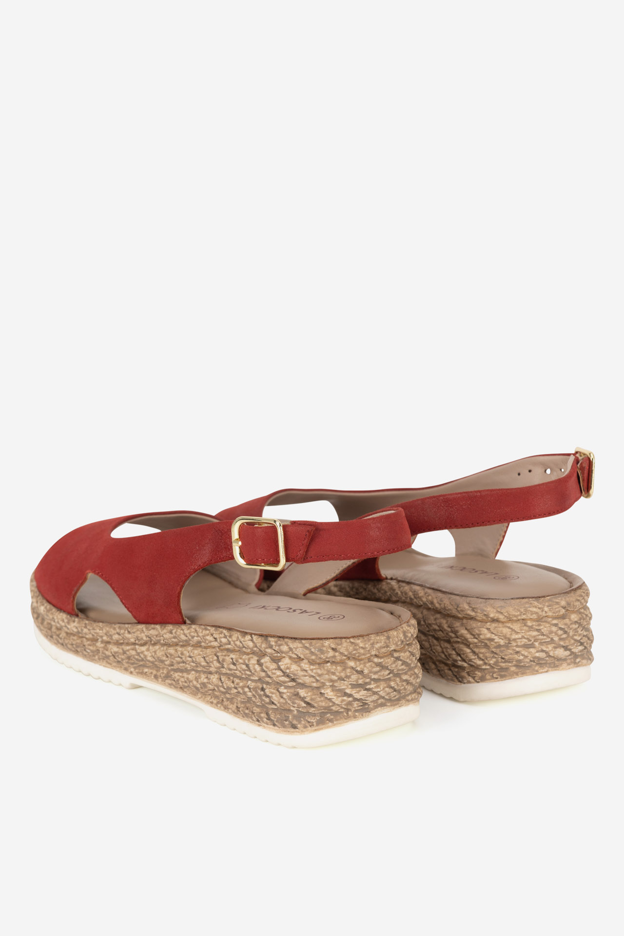 Sandály ČERVENÁ