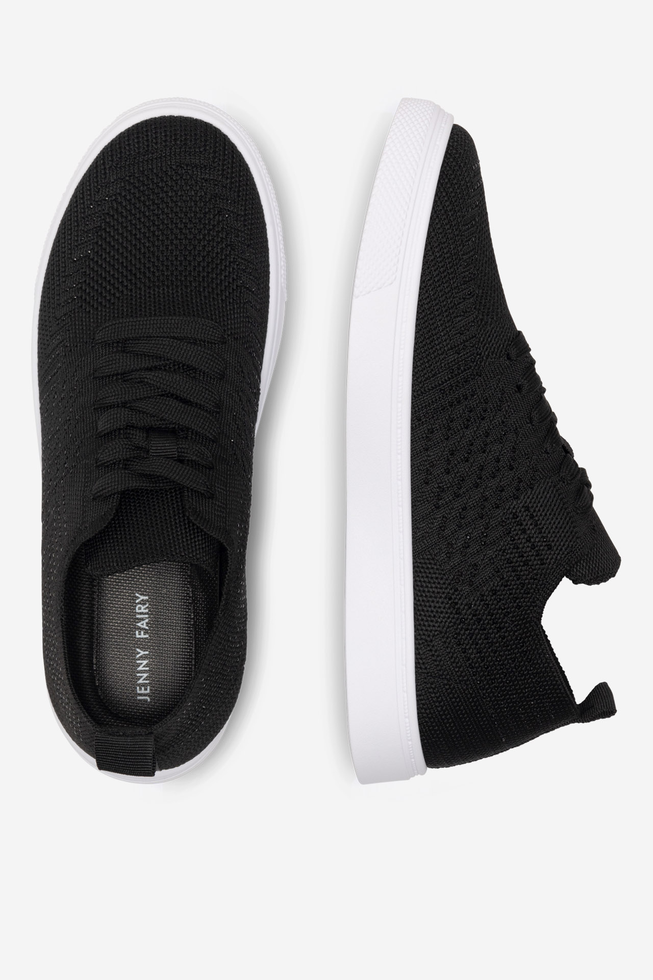 Platnene superge Črna