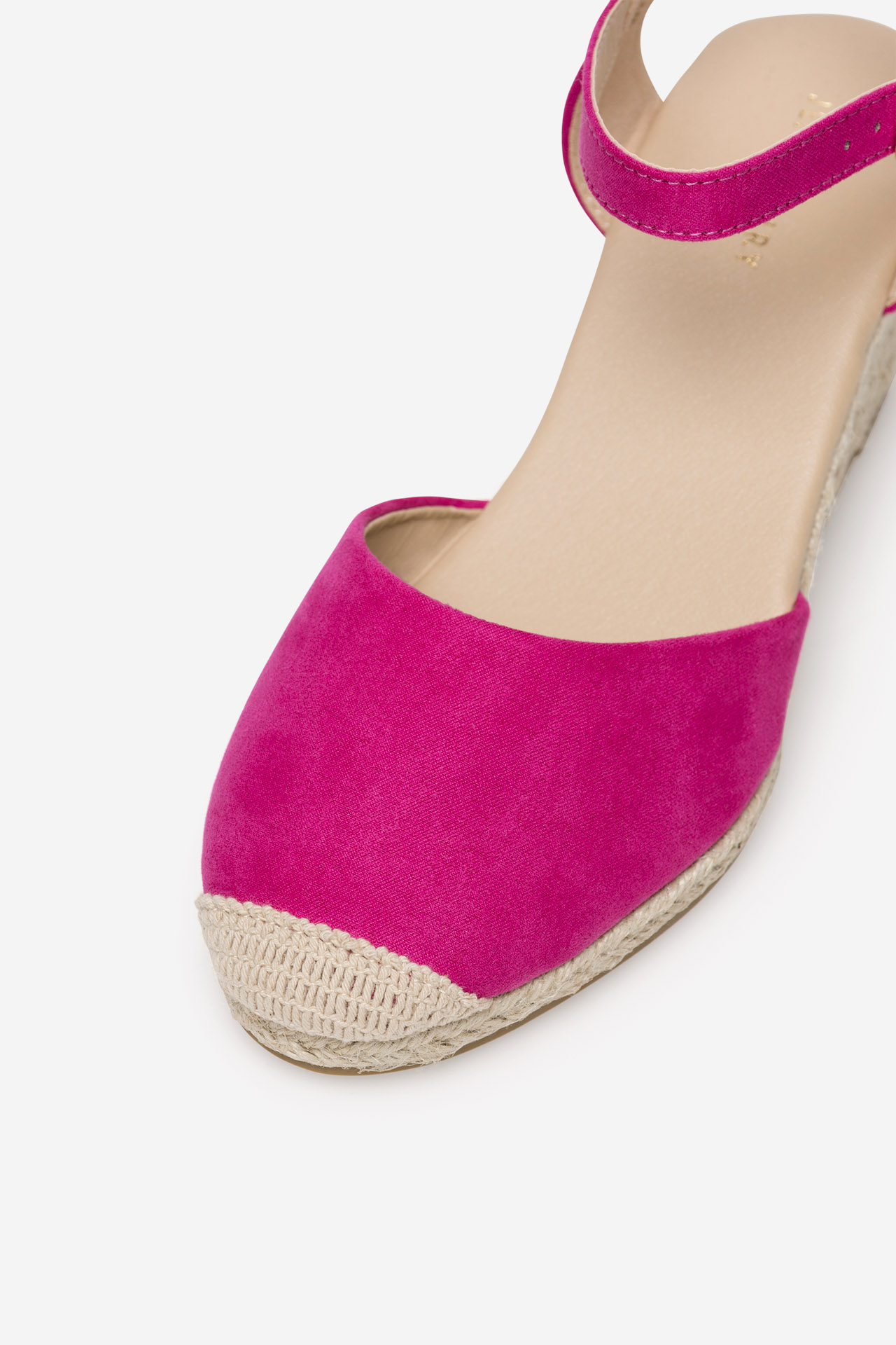 Espadrilky TMAVĚ RŮŽOVÁ