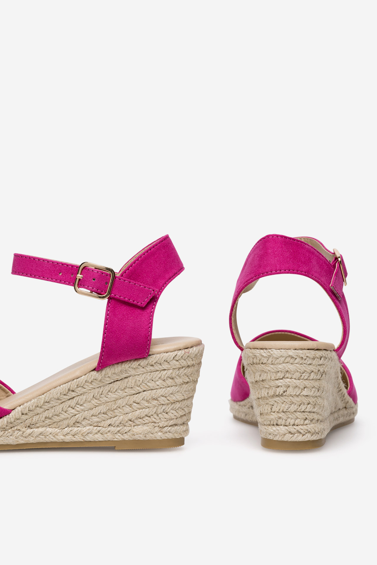 Espadrilky TMAVĚ RŮŽOVÁ