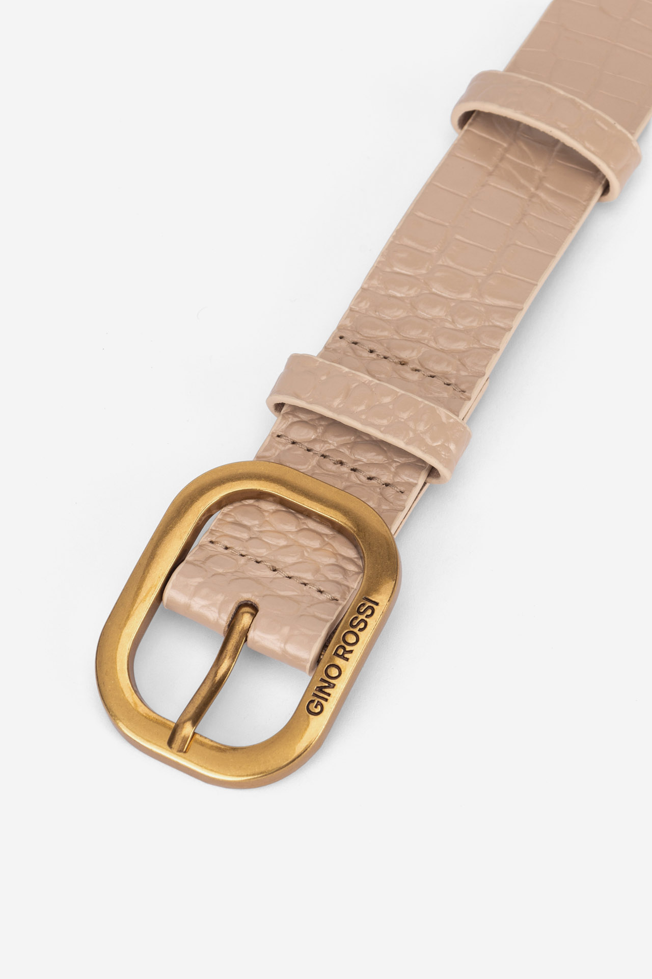 Dámský pásek BÉŽOVÁ