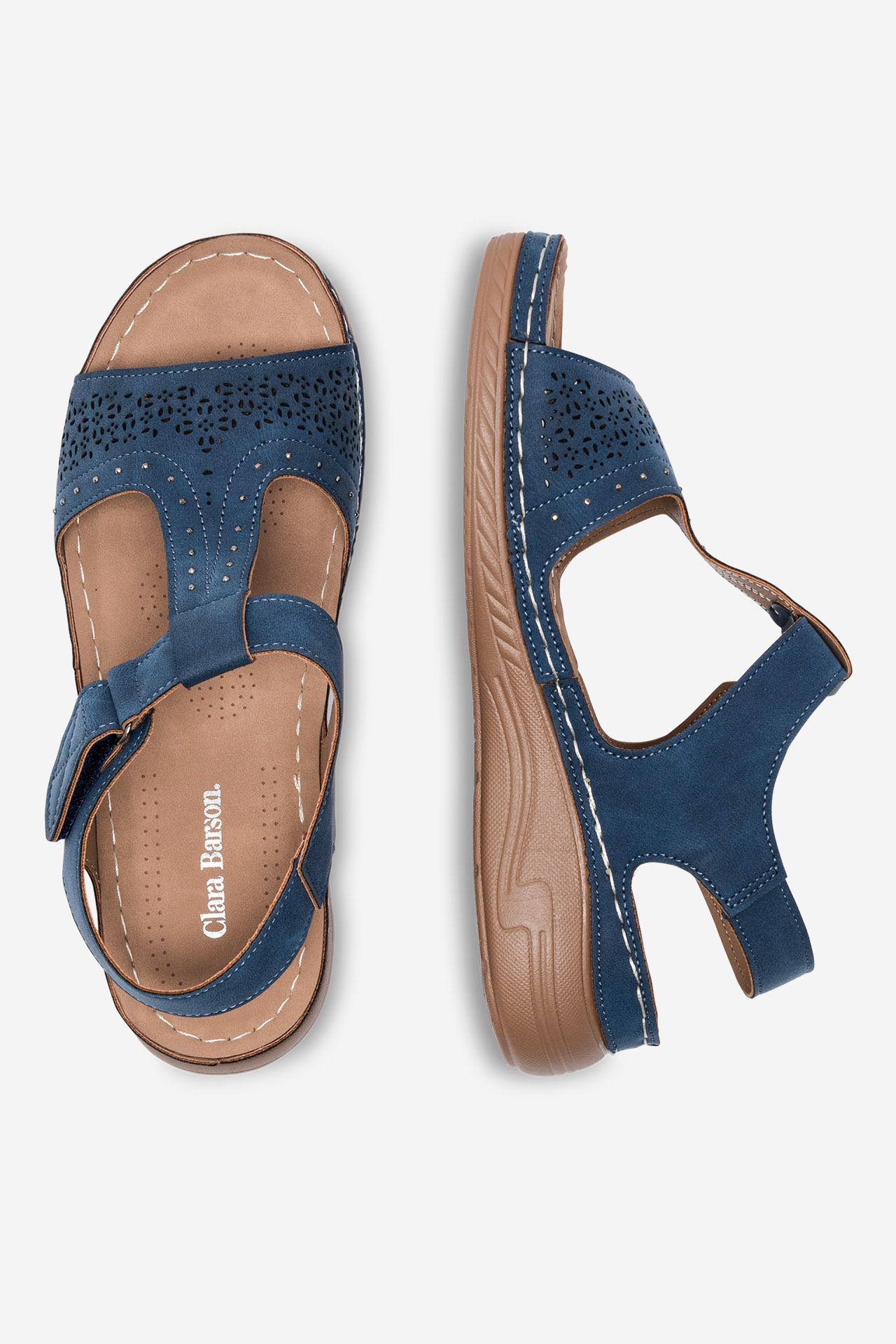 Sandali Mornarsko modra