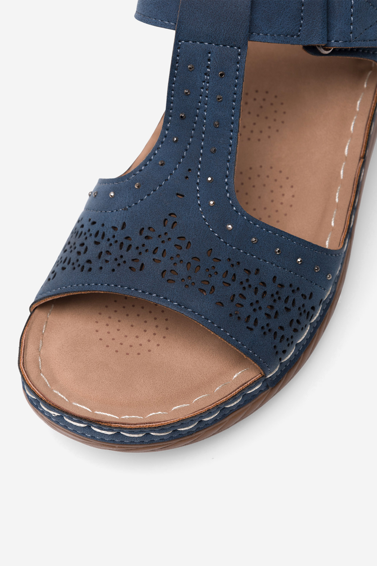 Sandali Mornarsko modra