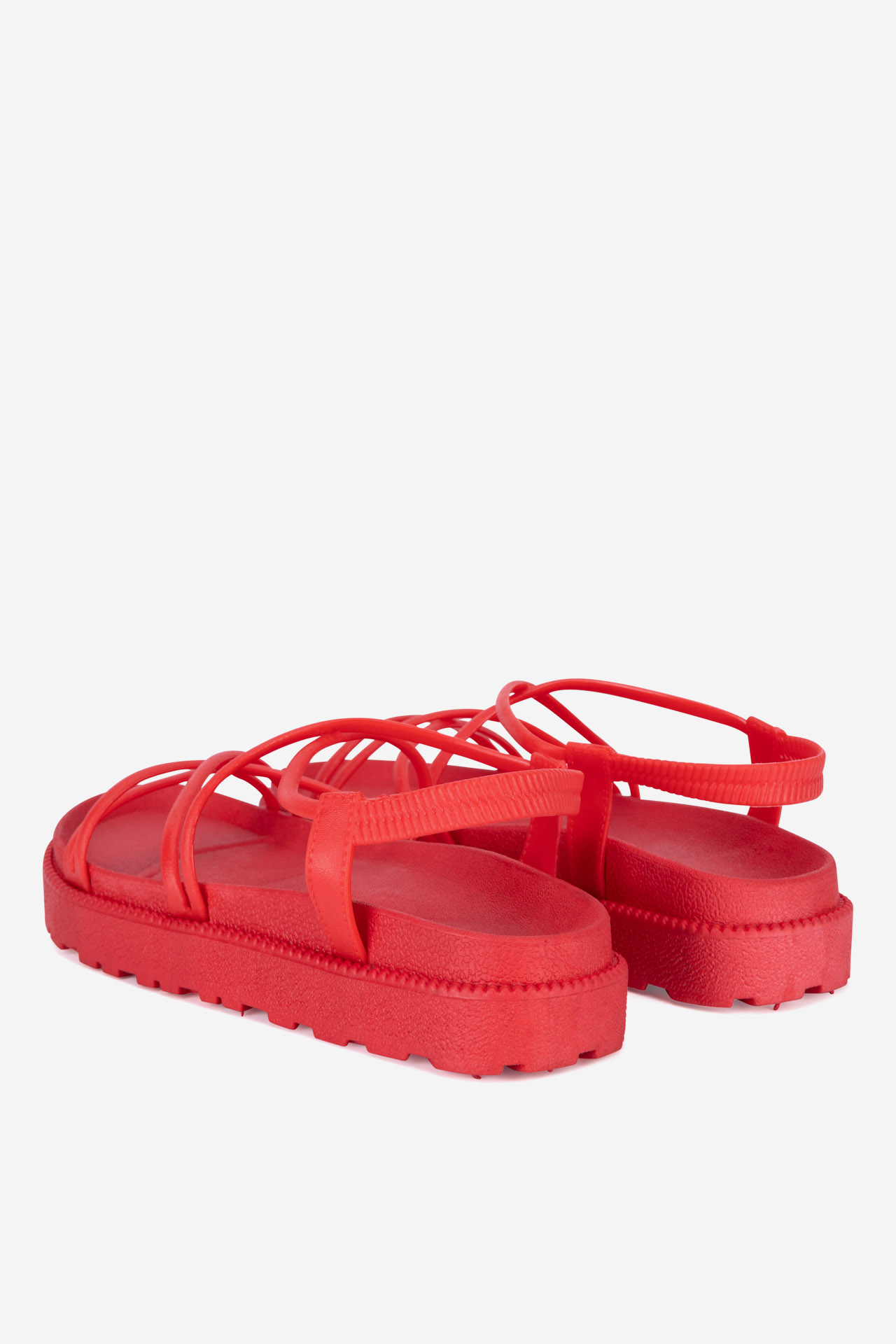 Sandali Rdeča