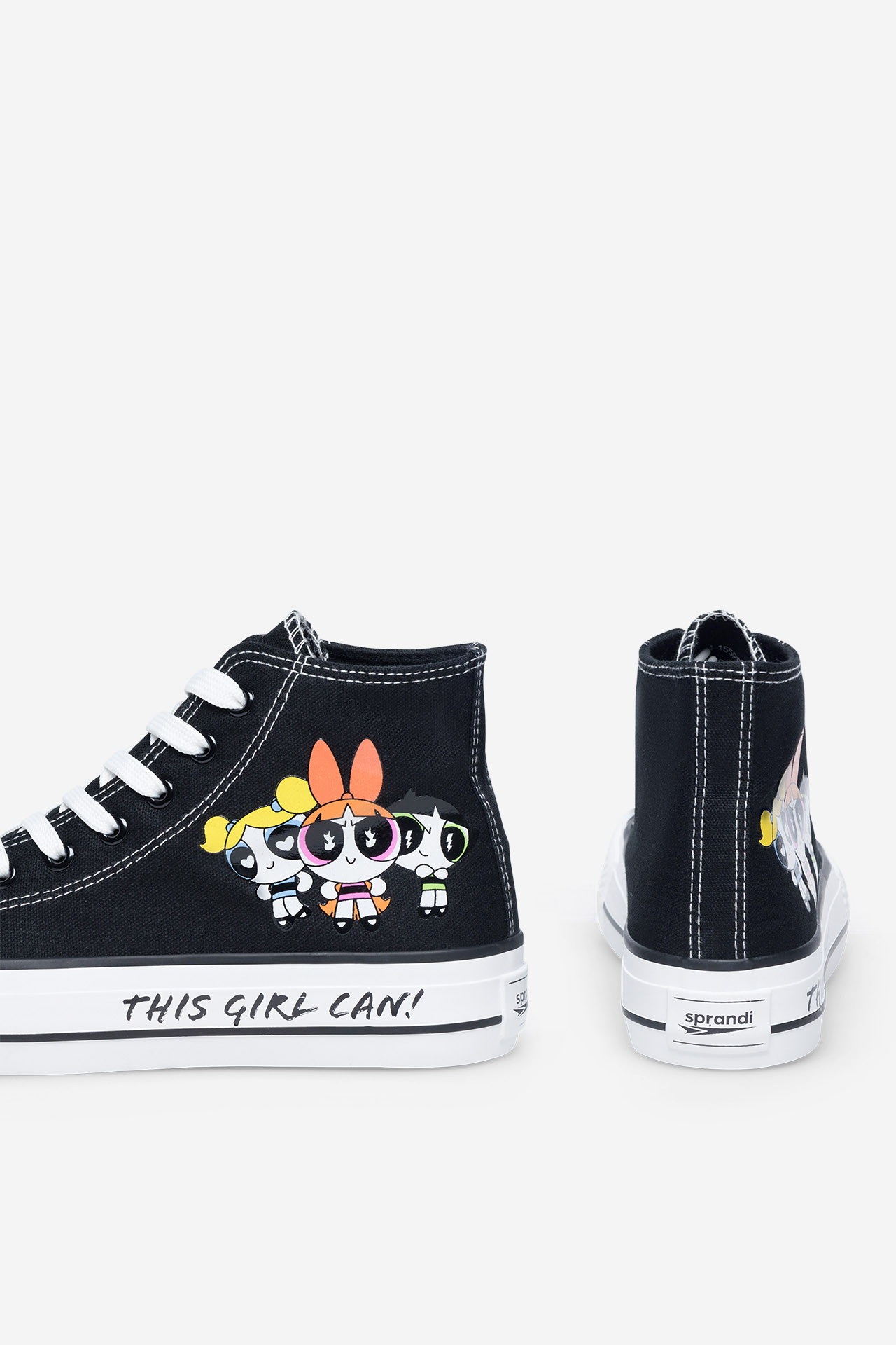 Platnene superge Črna