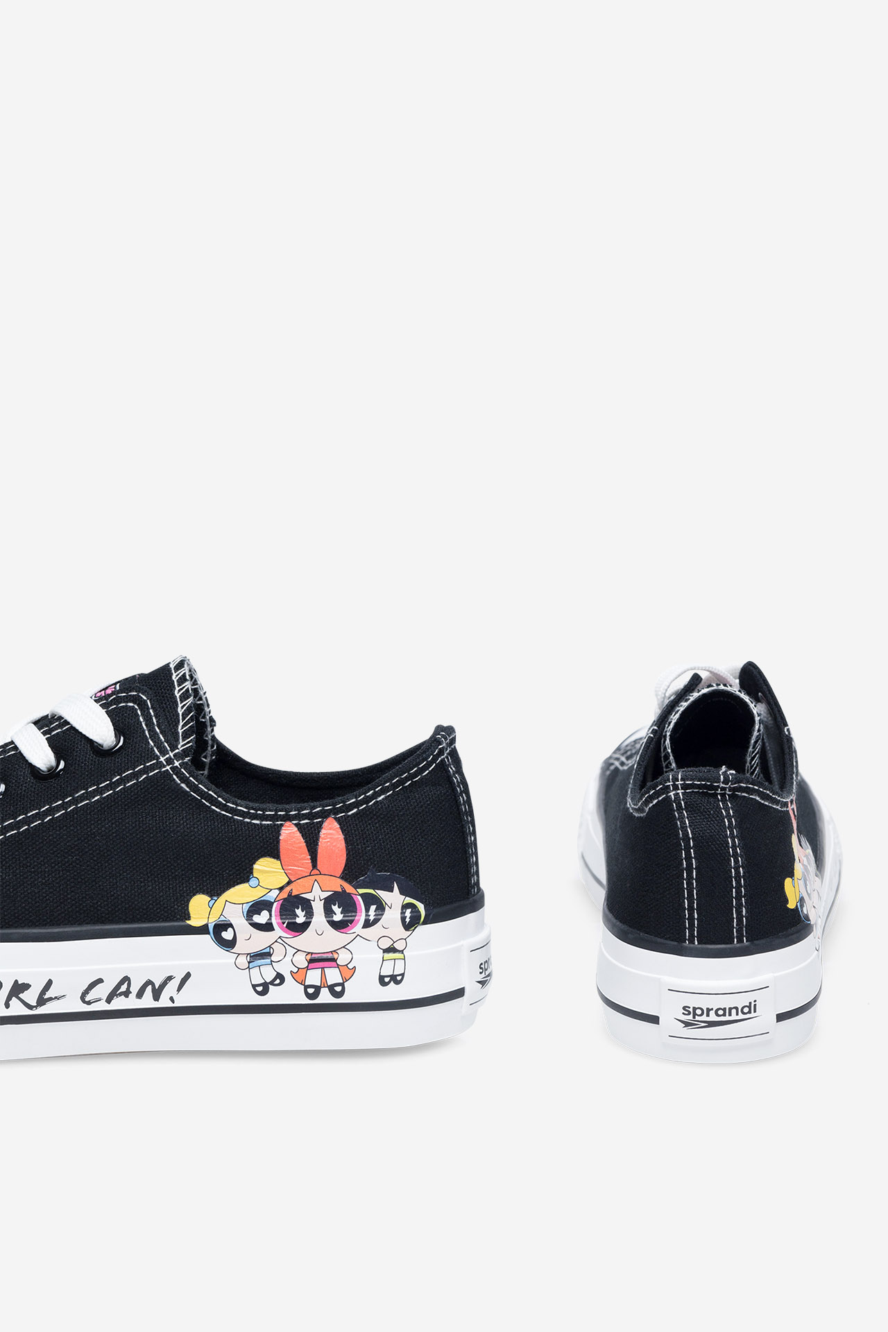 Platnene superge Črna