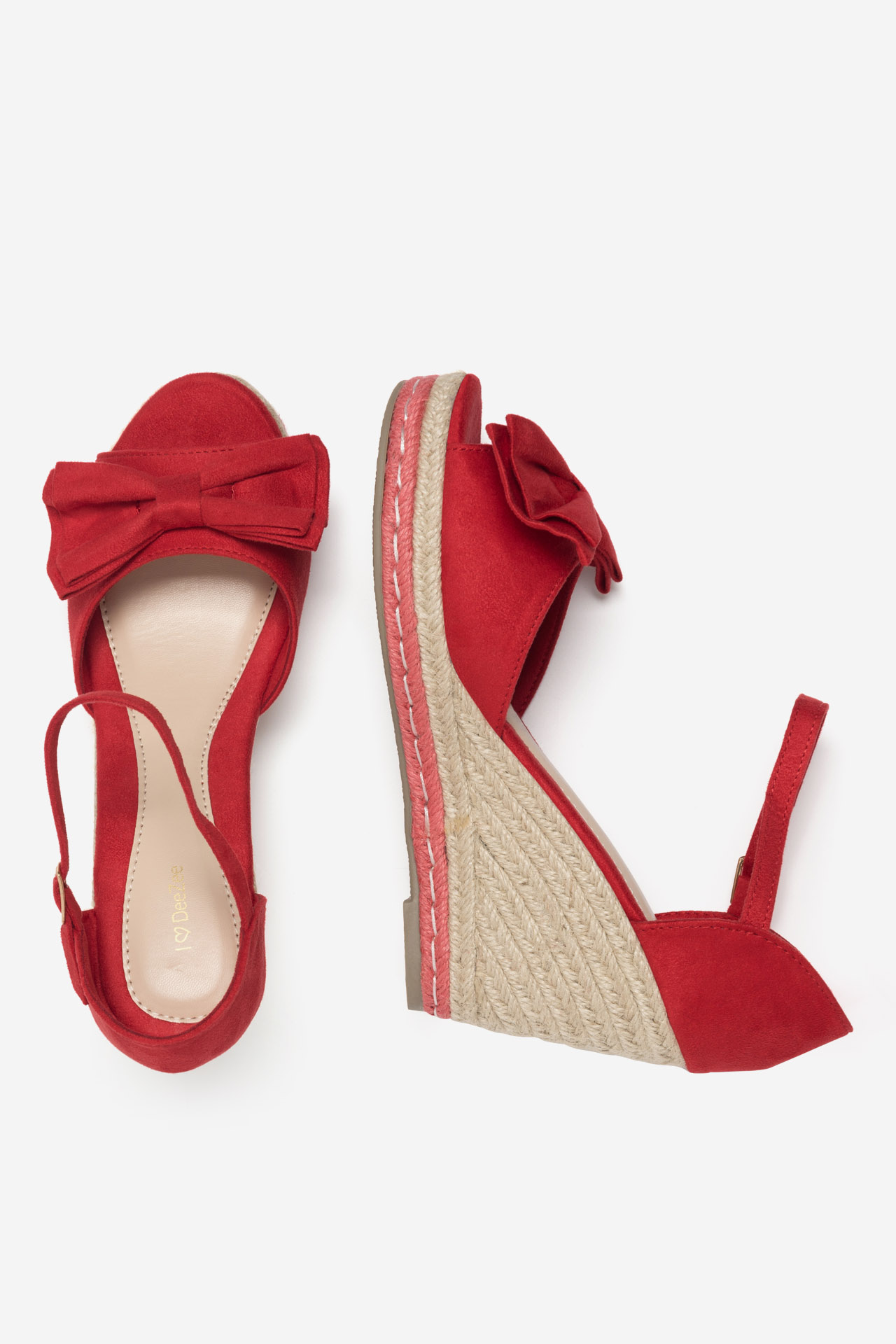 Sandály ČERVENÁ
