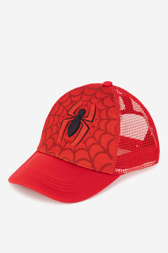 Kapa s šiltom Spiderman ACCCS-SS24-305SPRMV Rdeča