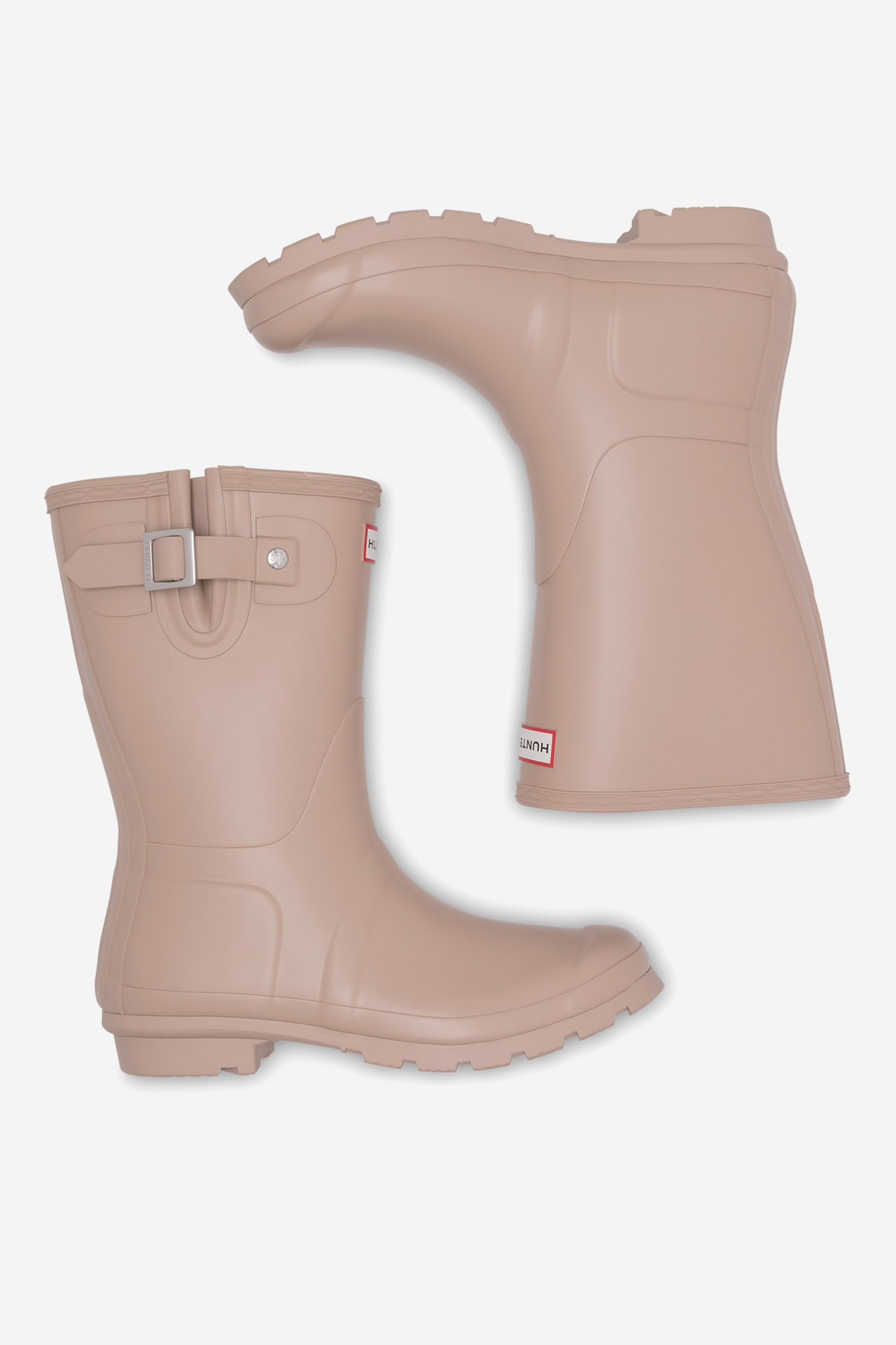 Gumijasti škornji Živo roza