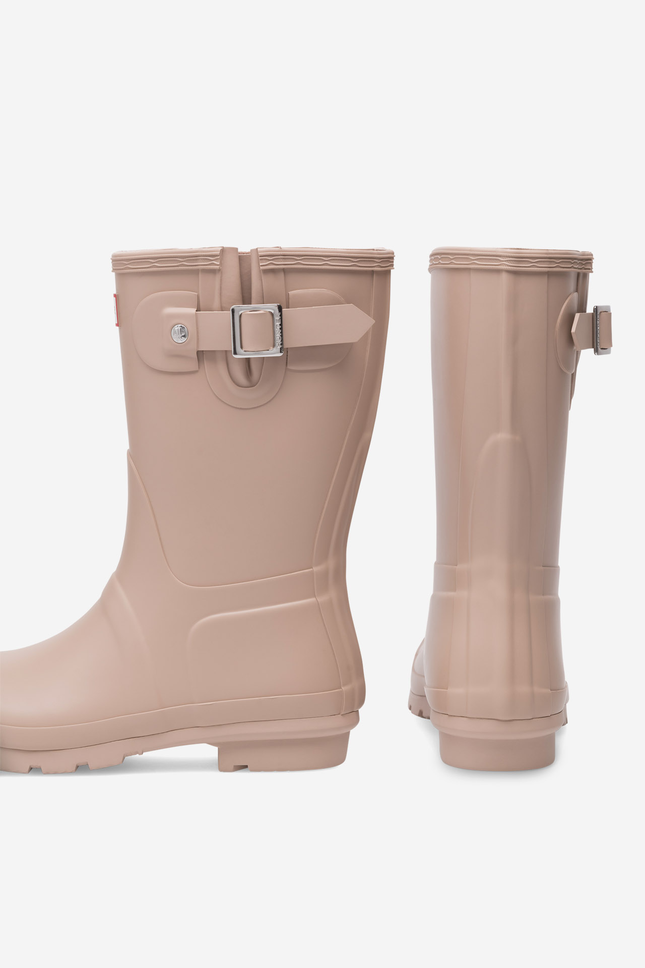 Gumijasti škornji Živo roza