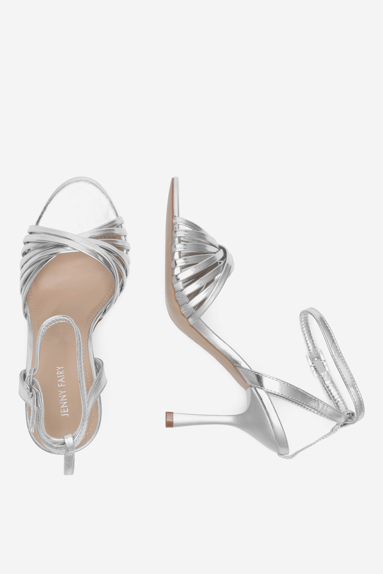 Sandály STŘÍBRNÁ