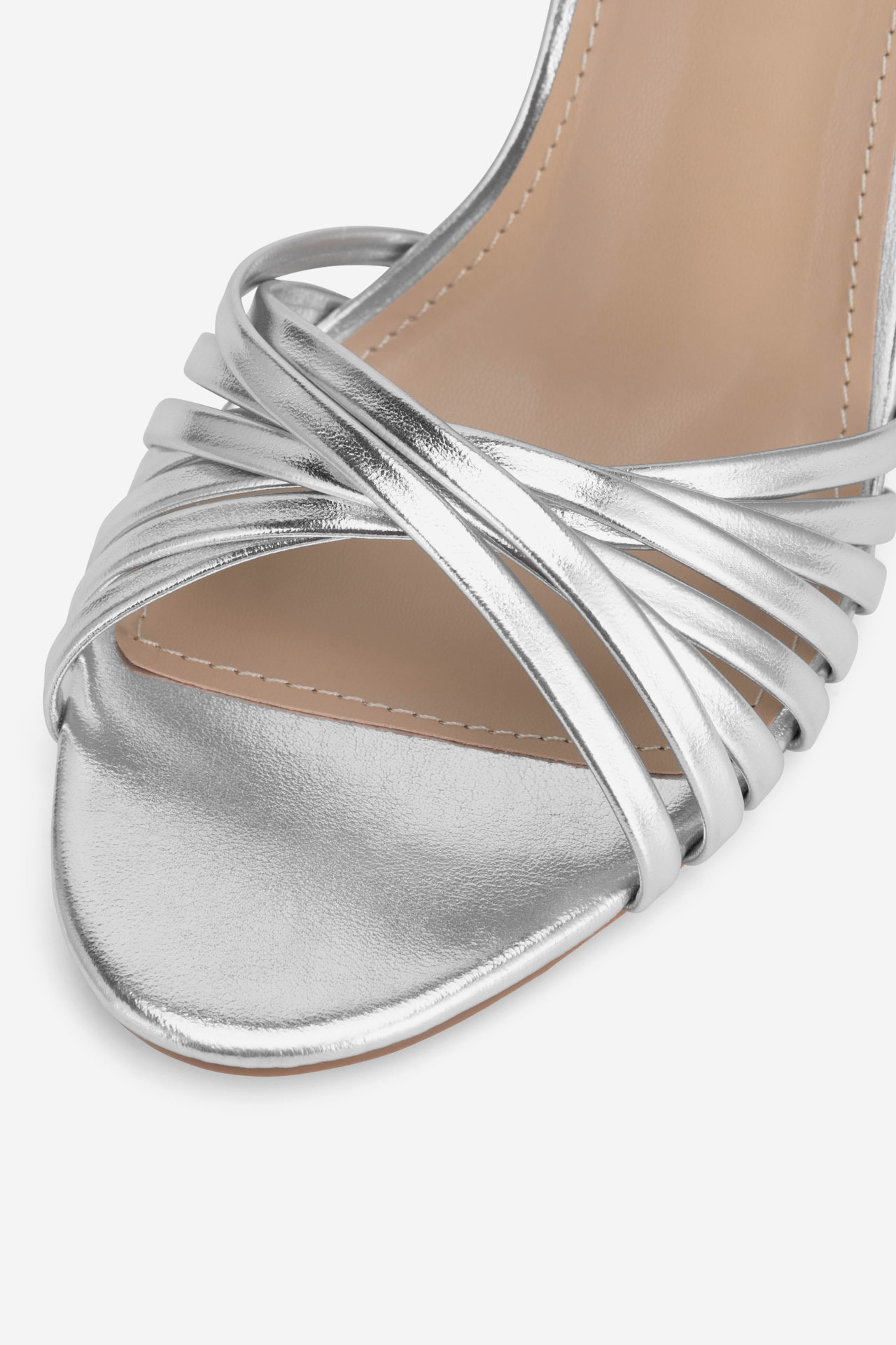 Sandály STŘÍBRNÁ