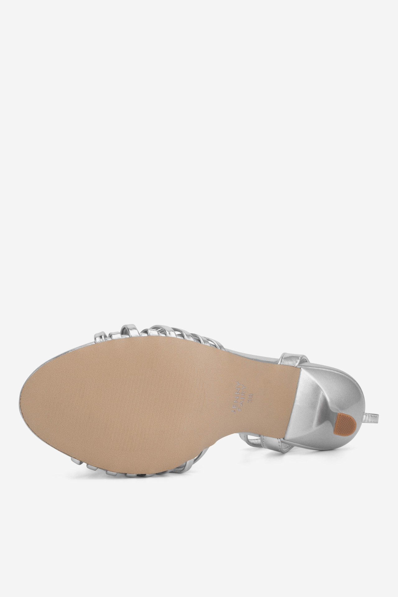 Sandály STŘÍBRNÁ