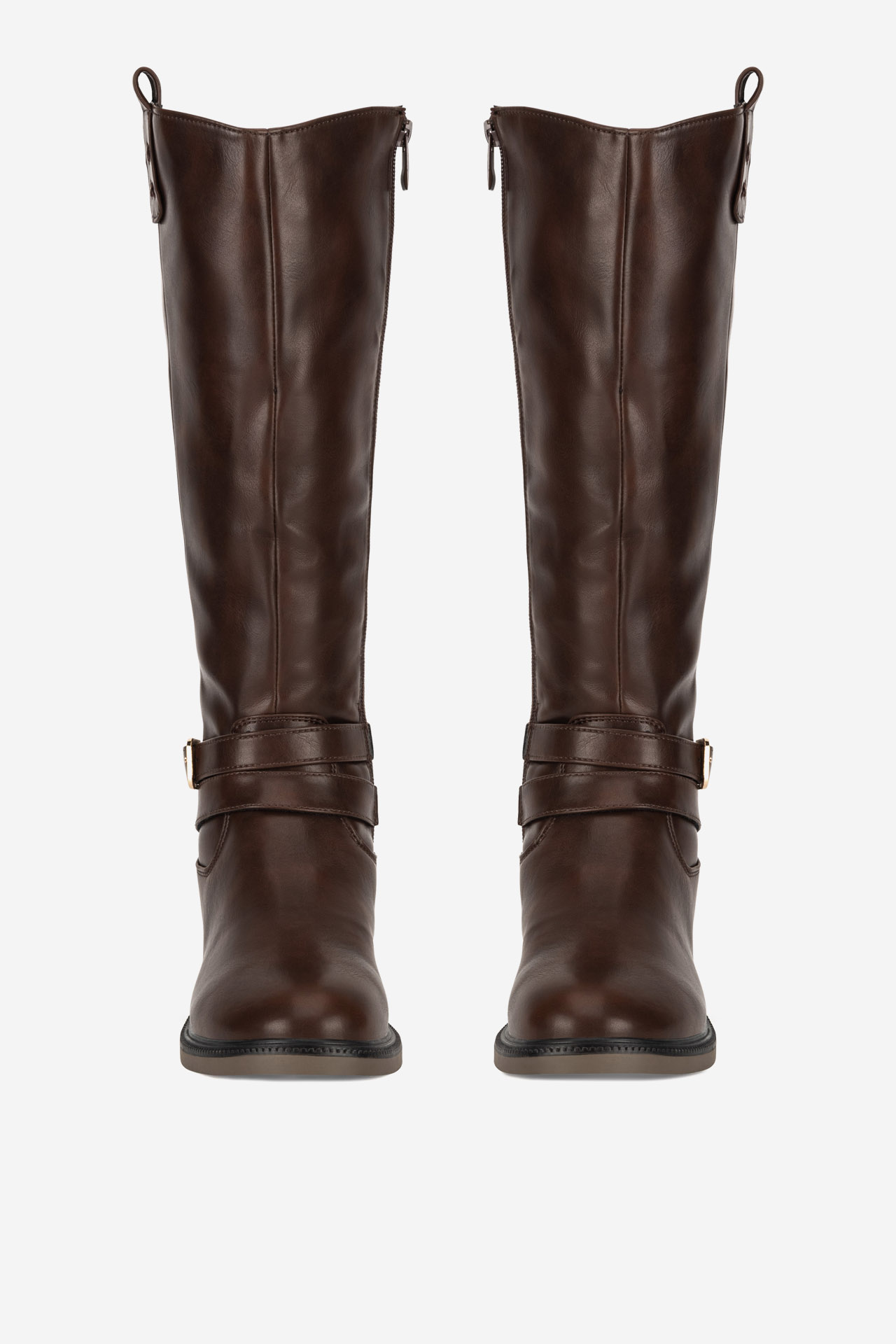 Čižmy Tmavo hnedá