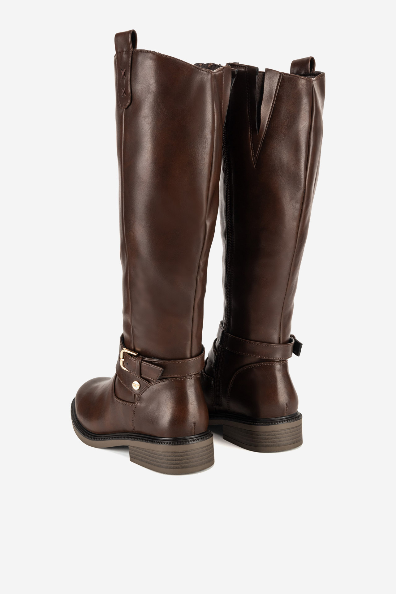 Čižmy Tmavo hnedá