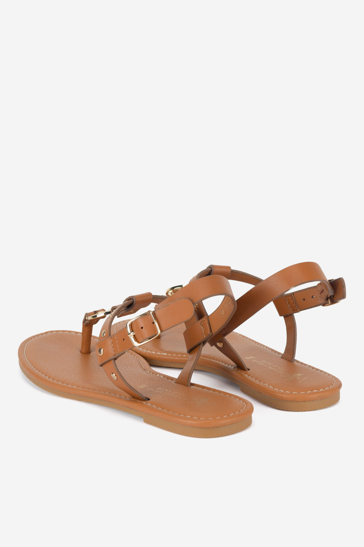 Sandále Svetlo hnedá