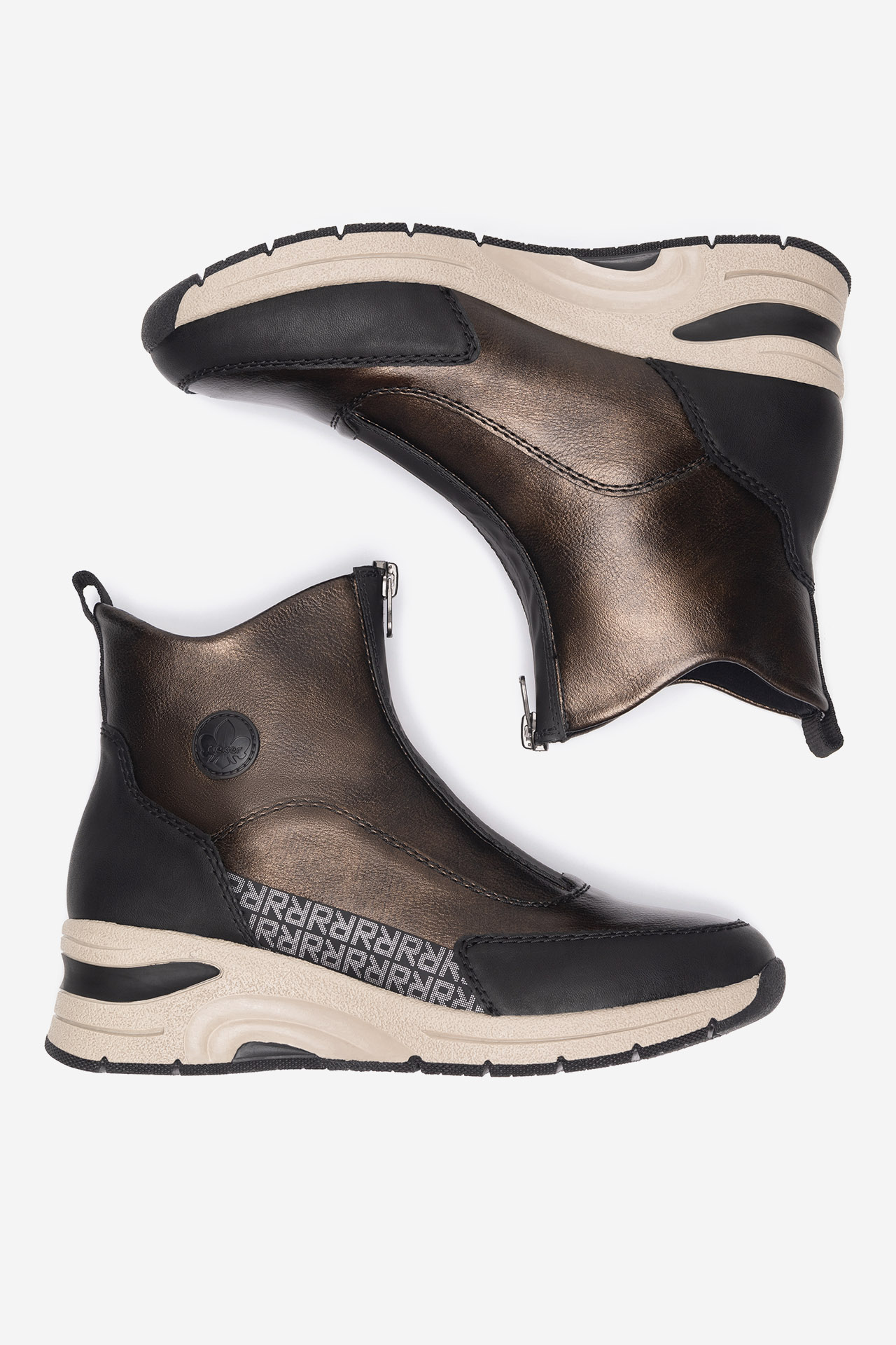 Kotníková obuv HNĚDÁ