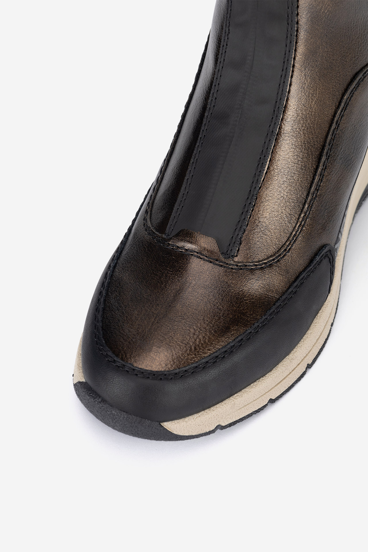 Kotníková obuv HNĚDÁ