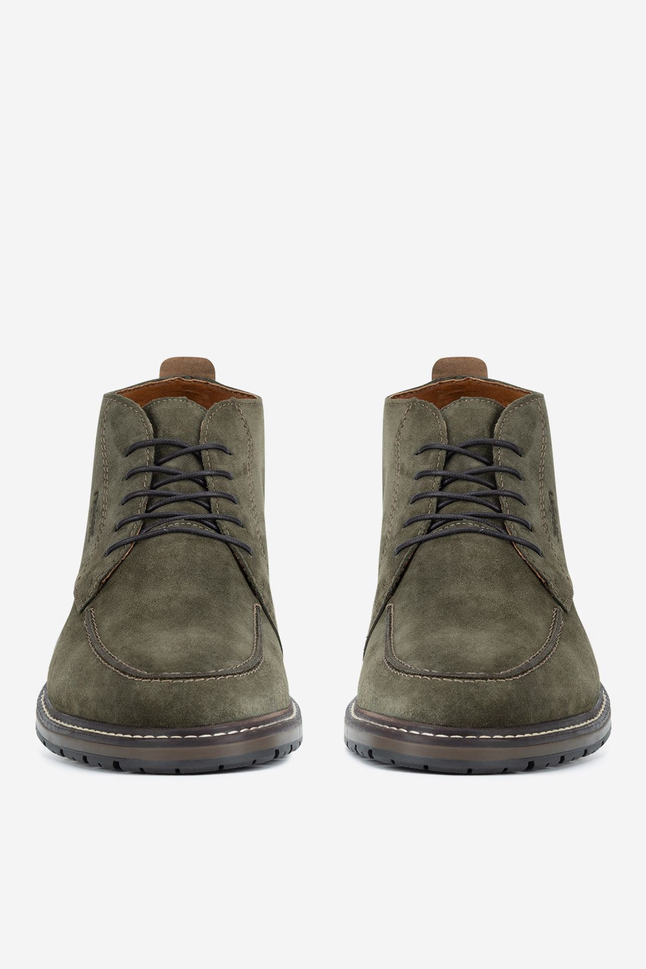 Šněrovací vyšší obuv KHAKI