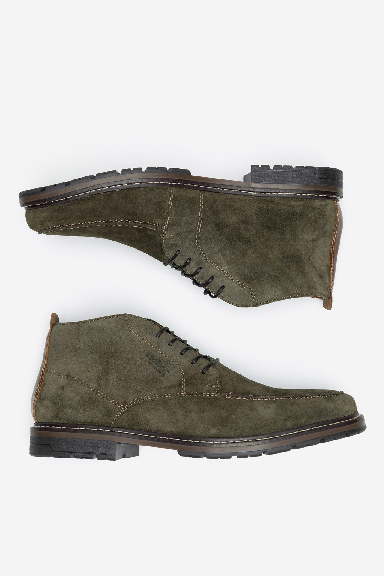 Šněrovací vyšší obuv KHAKI