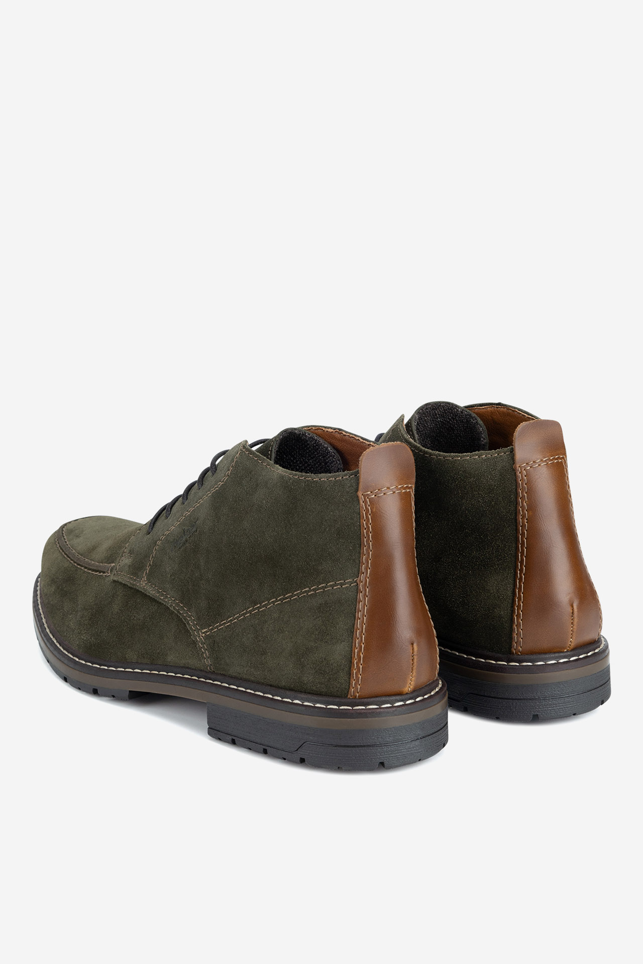 Šněrovací vyšší obuv KHAKI