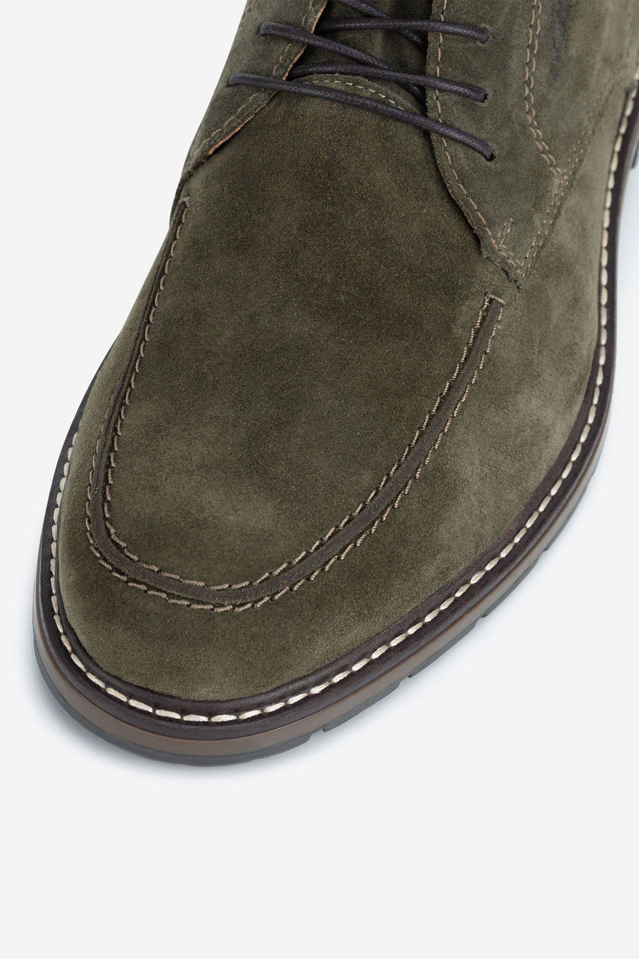 Šněrovací vyšší obuv KHAKI