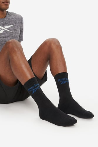 Reebok R0258-SS24 (3-PACK) Črna