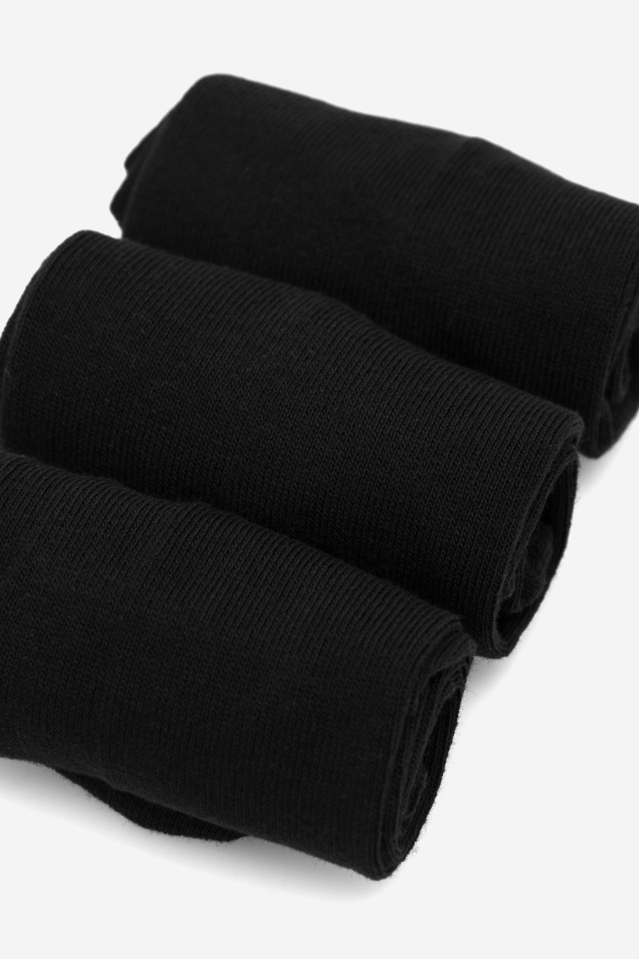 Ponožky 3-pack ČERNÁ