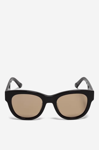 Unisex sončna očala HUNTER HT 6656S Čokoladno rjava