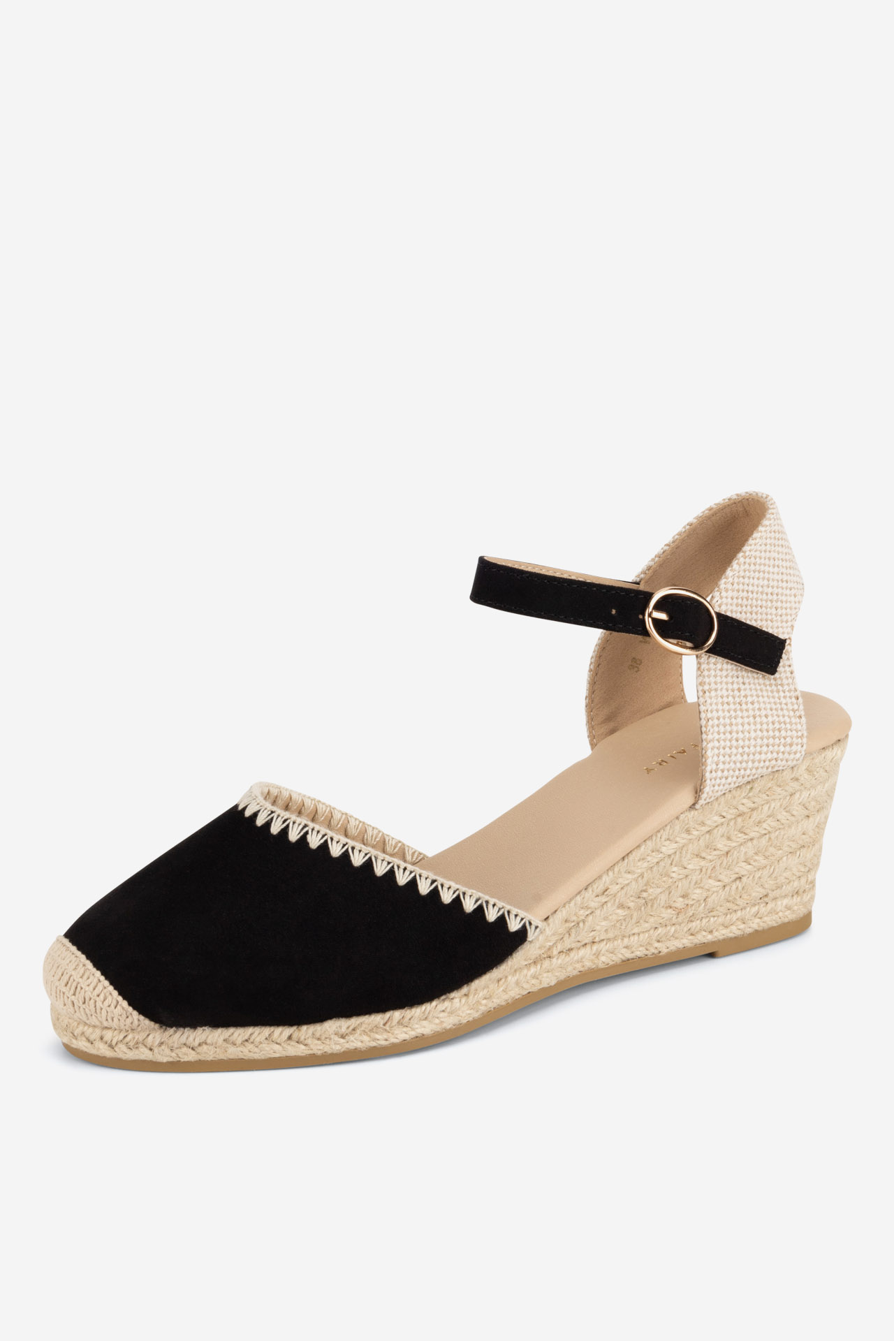 Espadrilky ČERNÁ