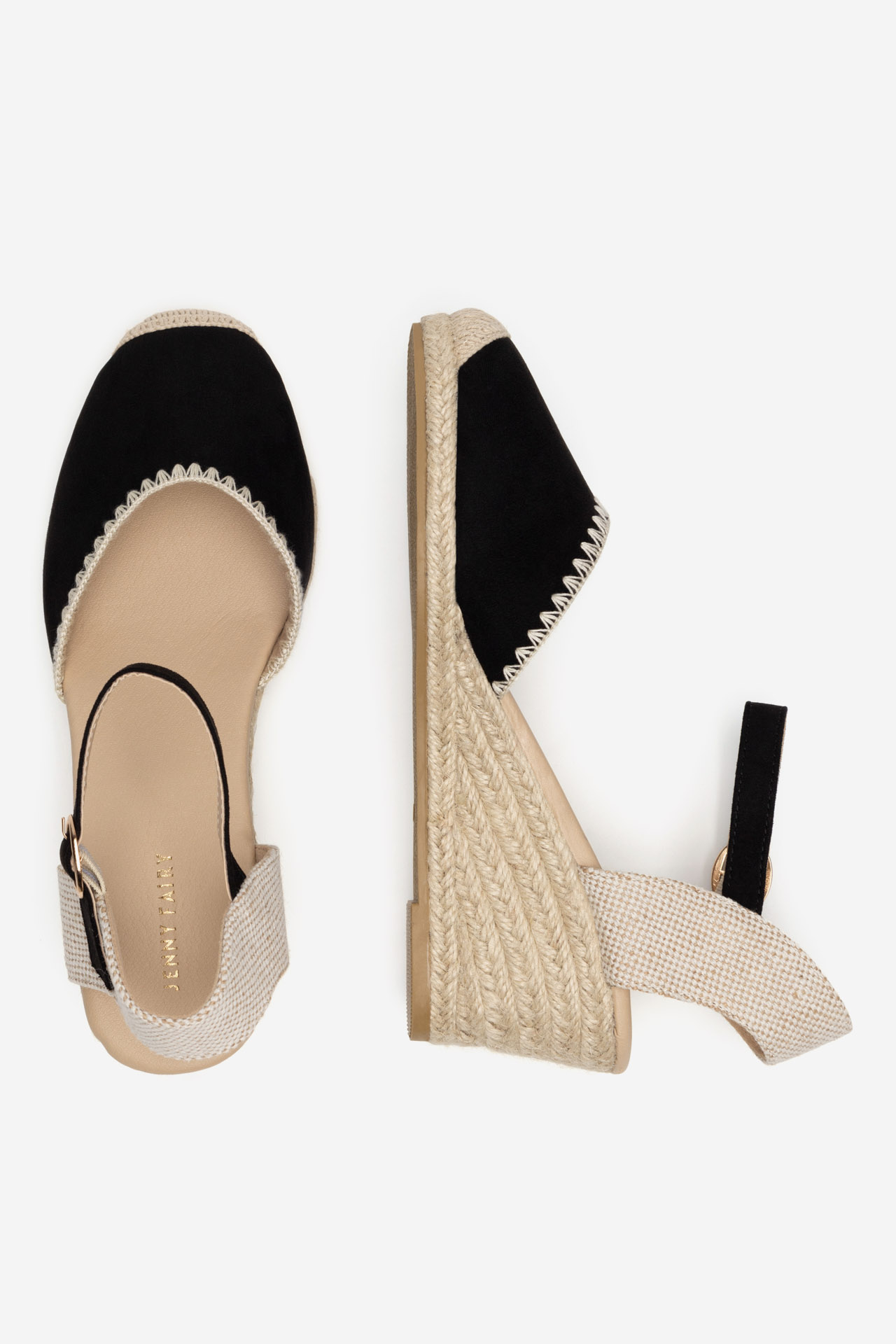 Espadrilky ČERNÁ