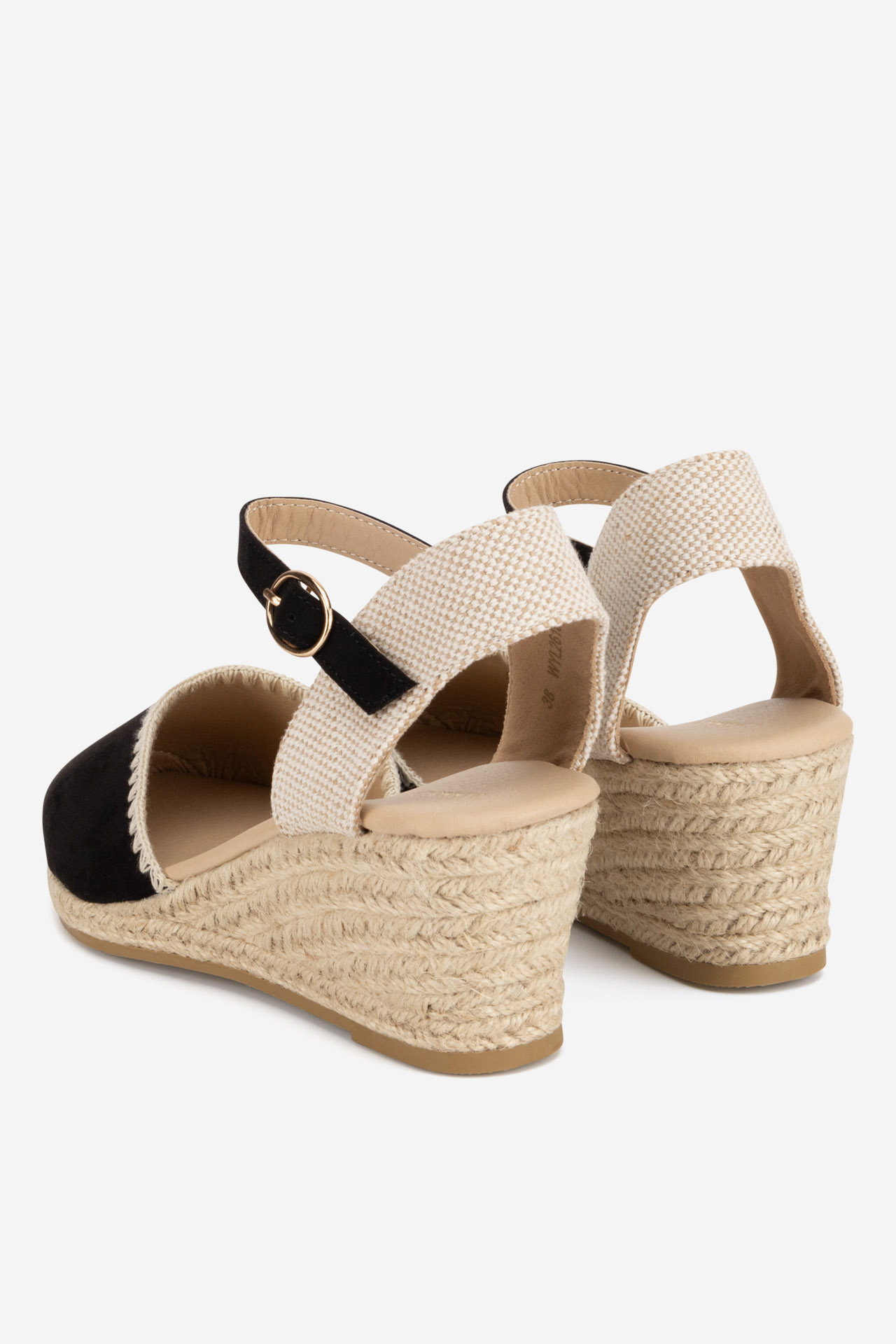 Espadrilky ČERNÁ