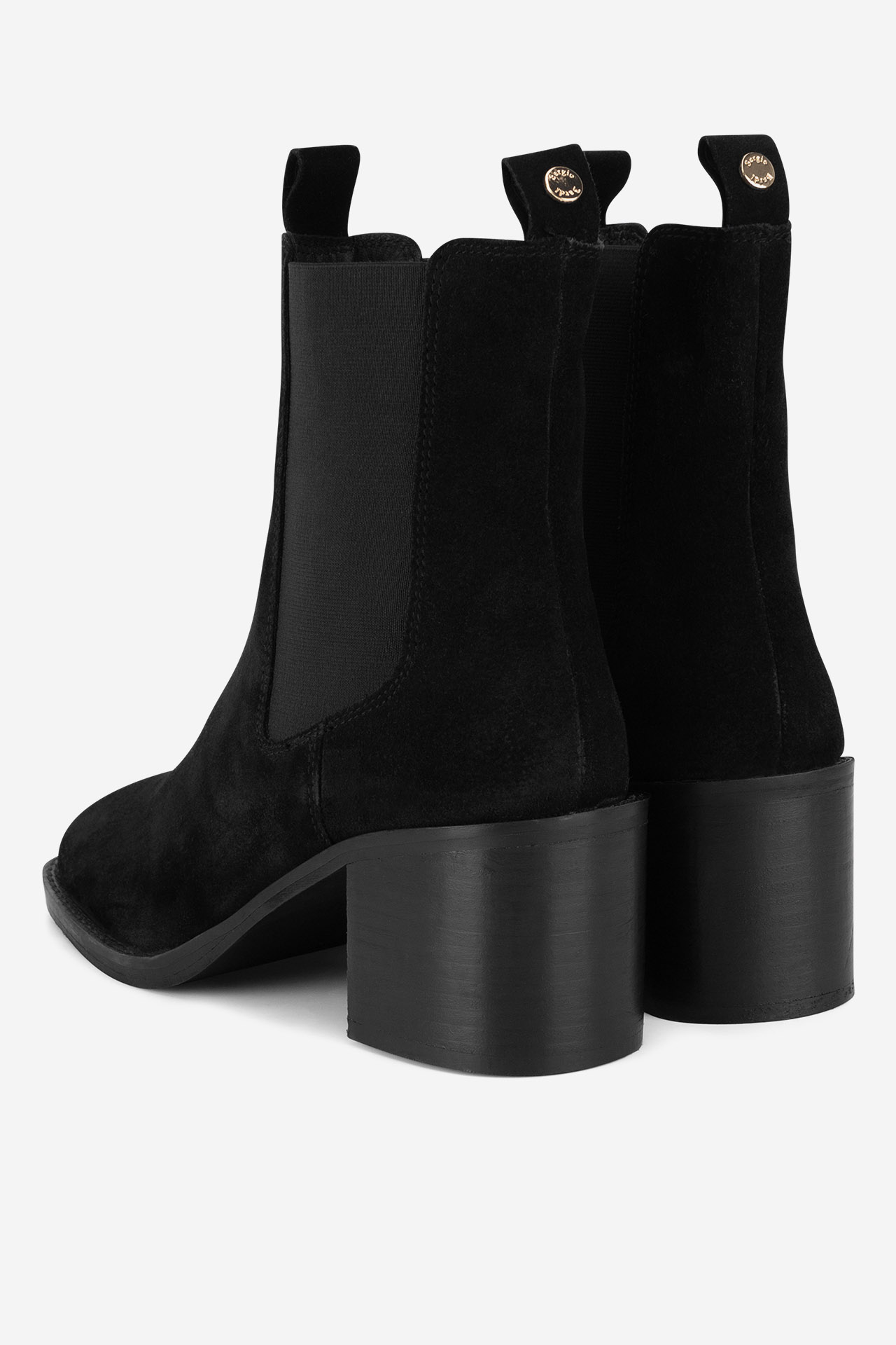 Kotníková obuv ČERNÁ