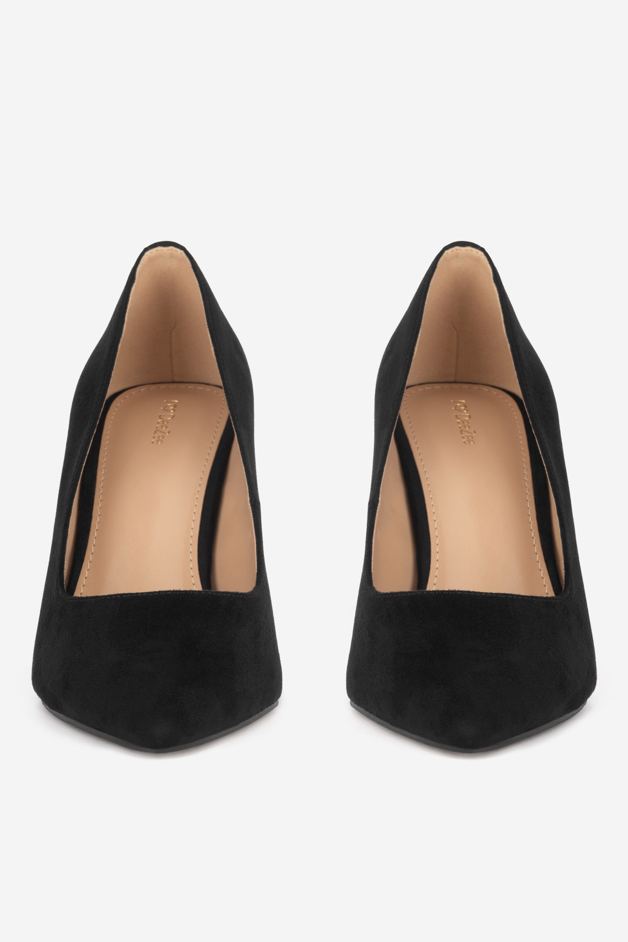 Čevlji z visoko peto Črna