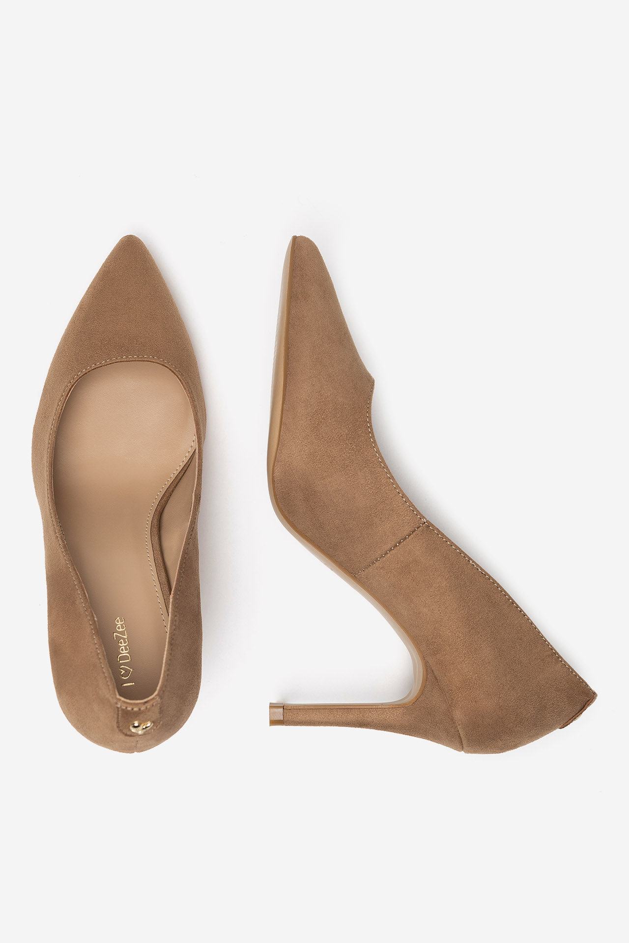 Čevlji z visoko peto Bež