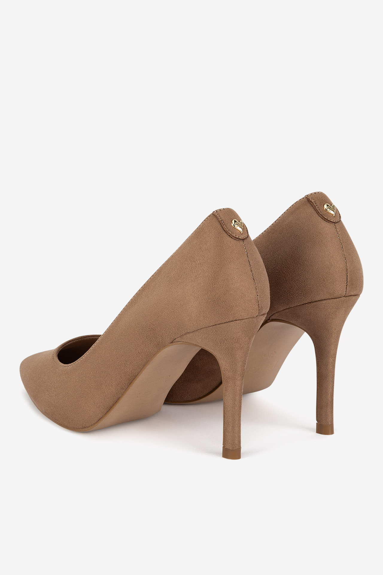 Čevlji z visoko peto Bež