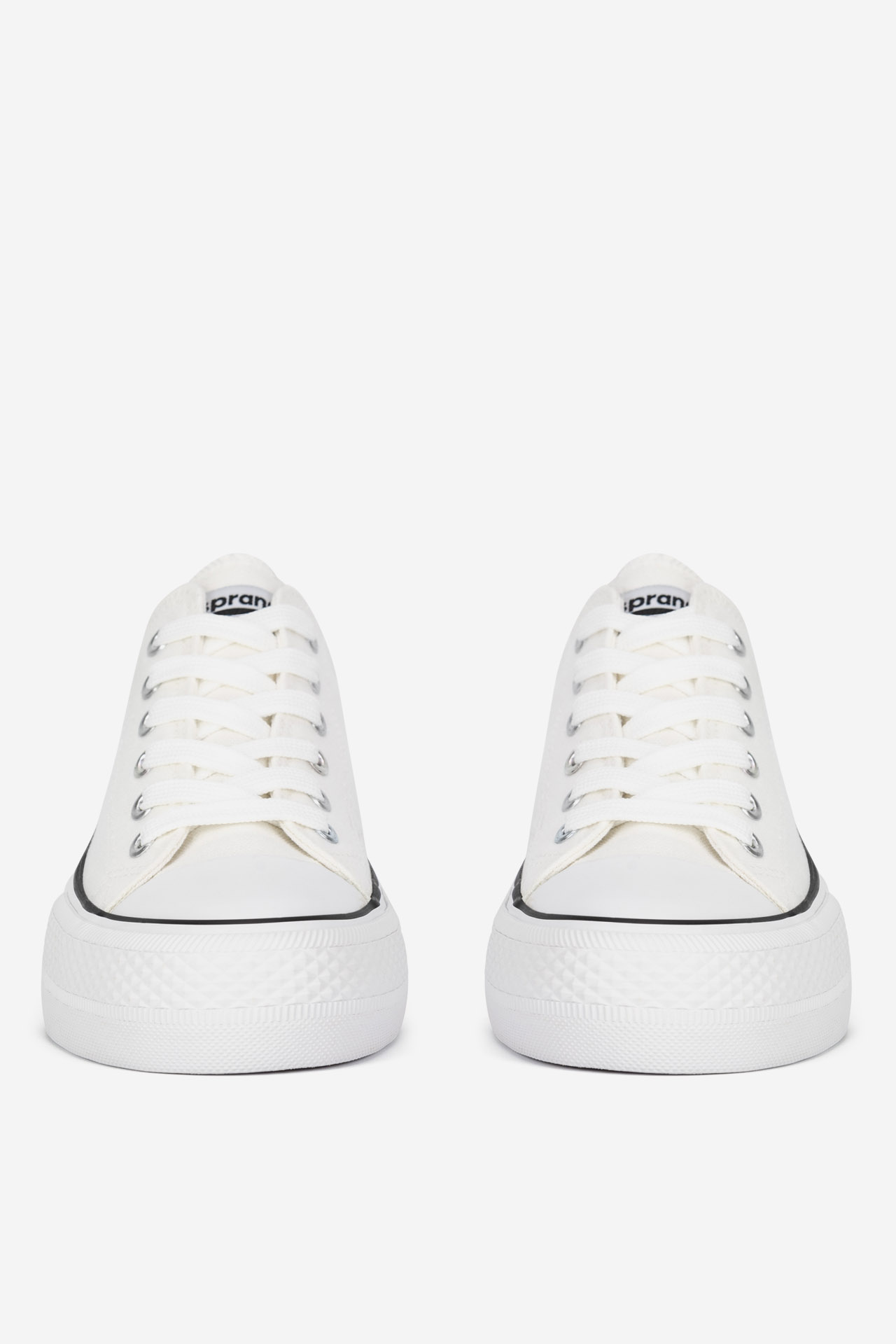 Plátěná obuv BÍLÁ