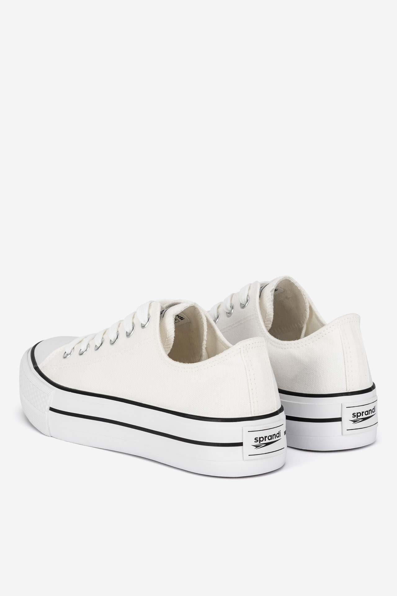 Plátěná obuv BÍLÁ