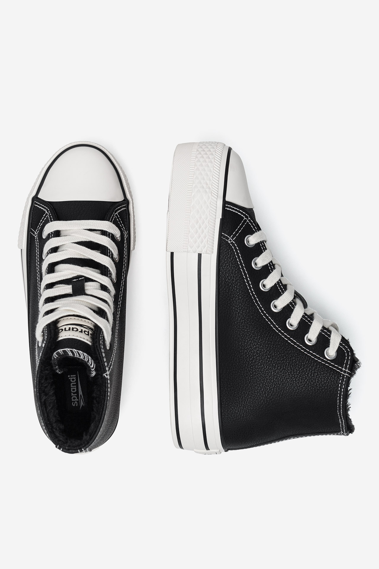 Platnene superge Črna