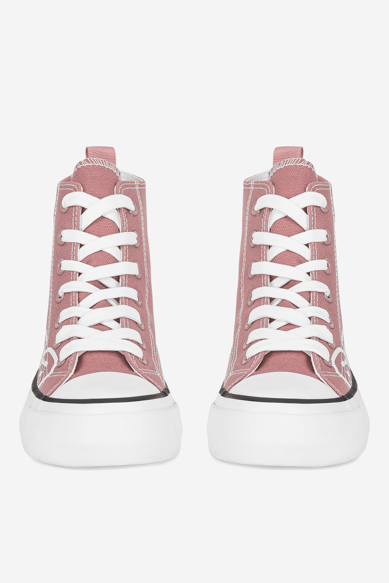 Plátěná obuv RŮŽOVÁ