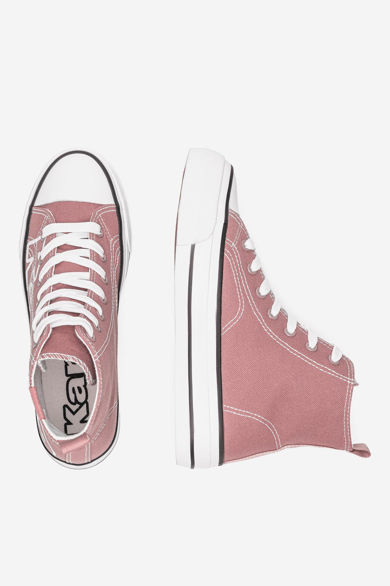 Plátěná obuv RŮŽOVÁ