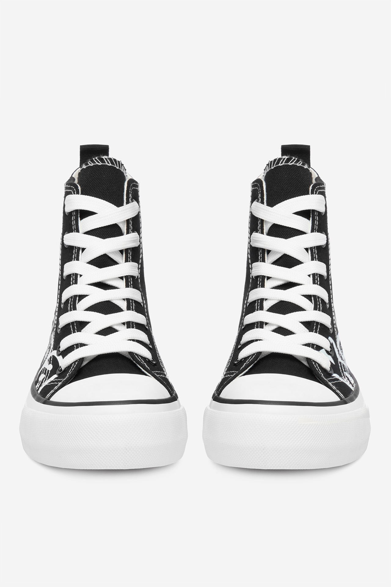 Plátěná obuv ČERNÁ