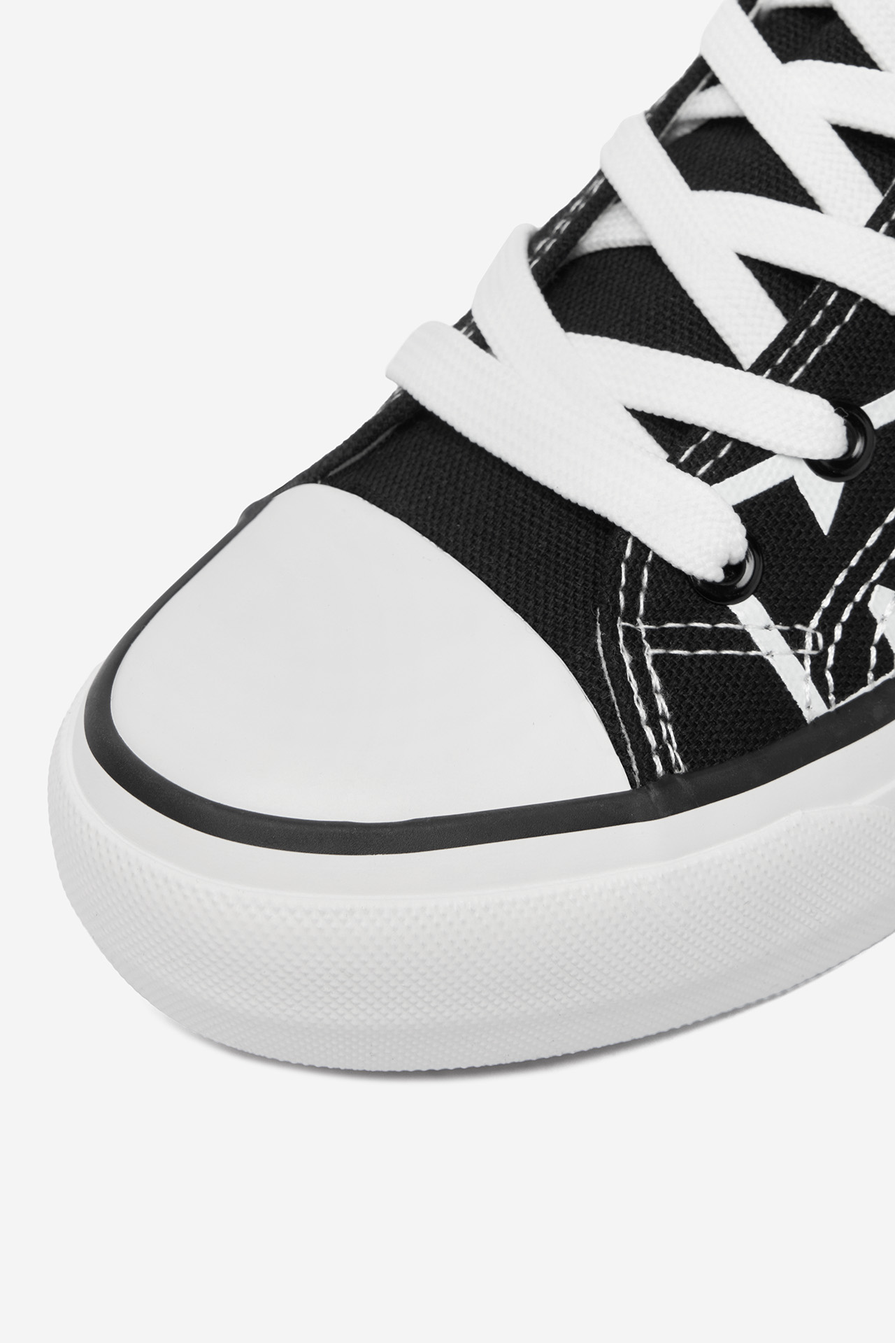 Plátěná obuv ČERNÁ