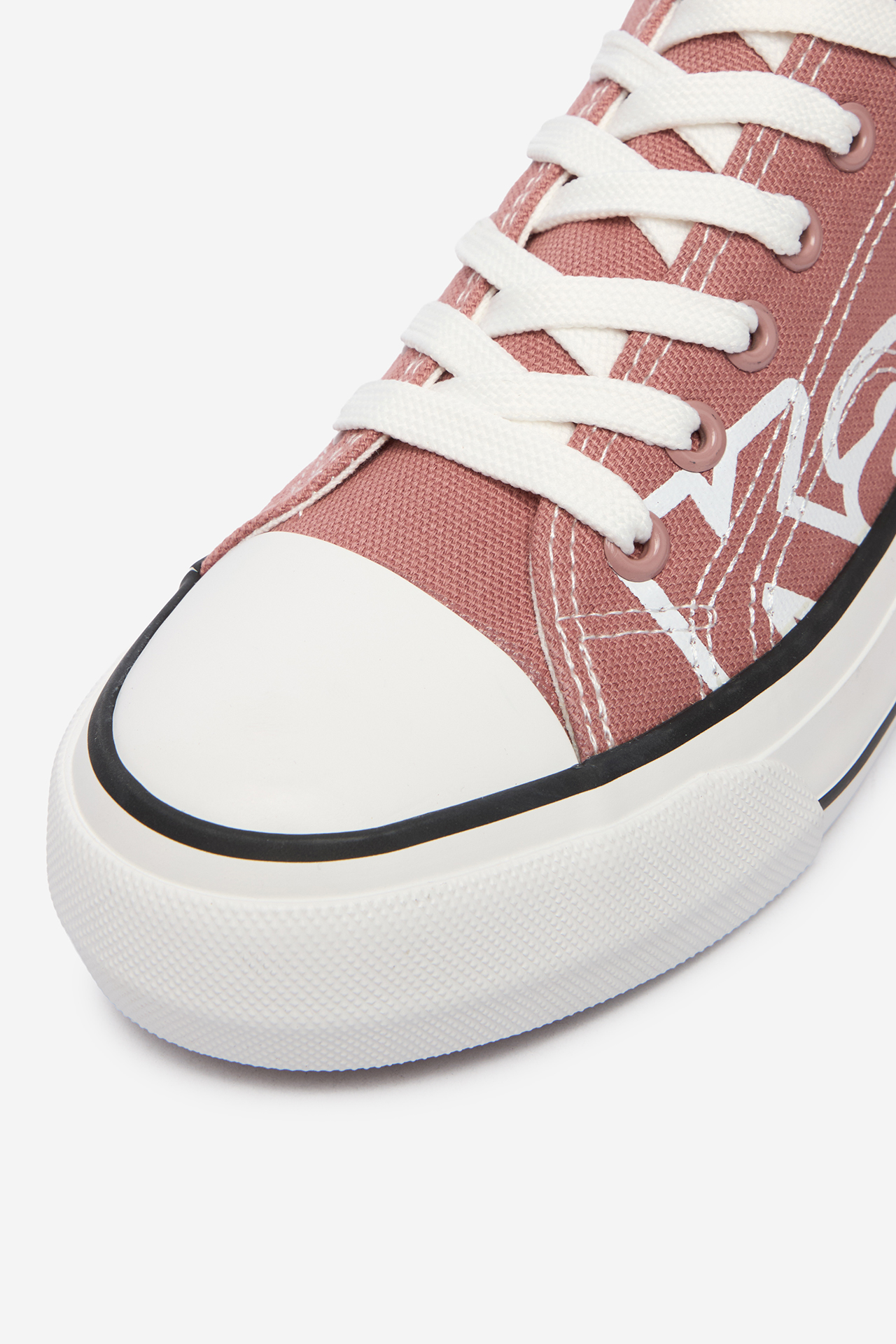 Plátěná obuv RŮŽOVÁ