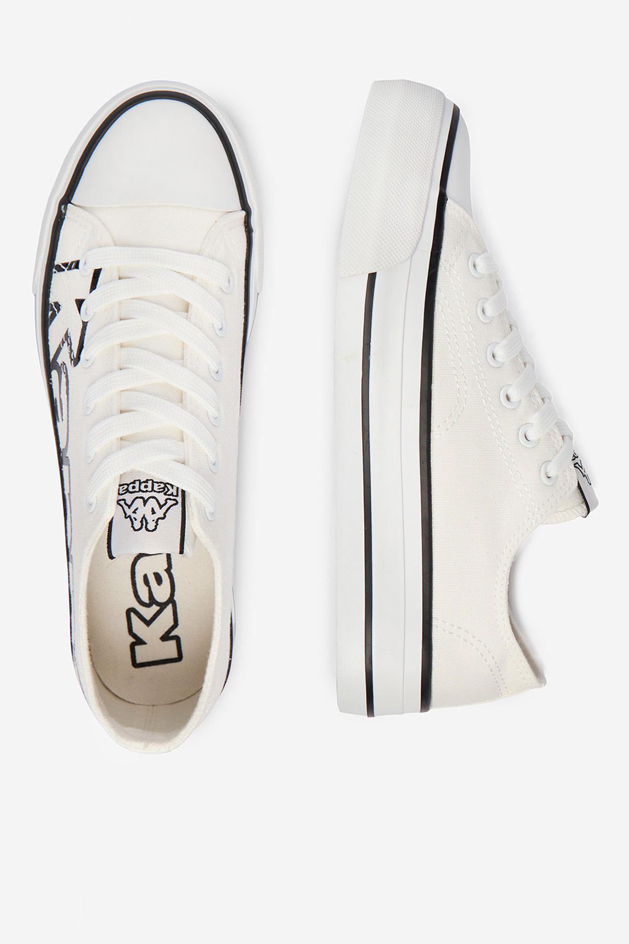 Plátěná obuv BÍLÁ