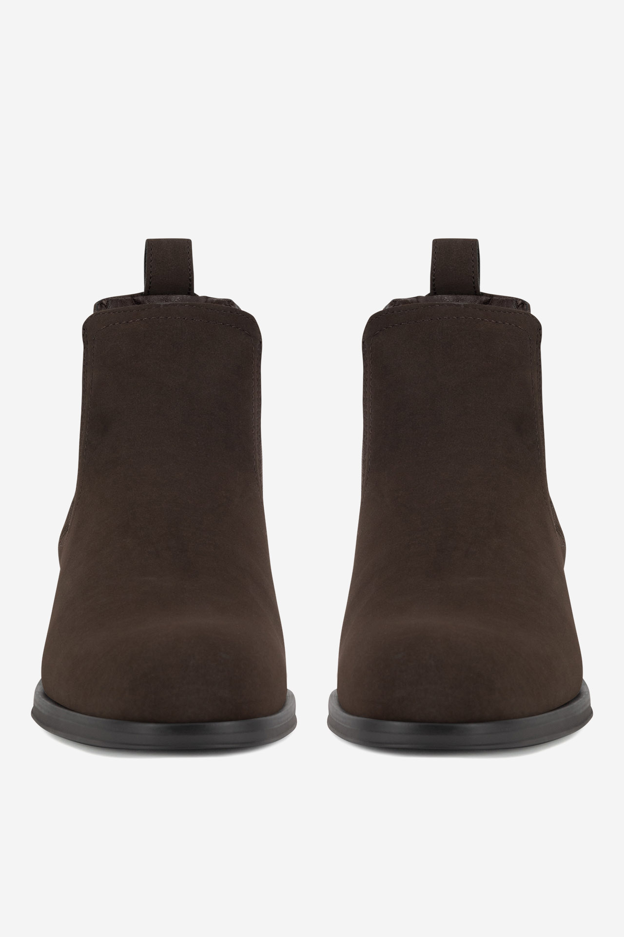 Gležnjarji chelsea Čokoladno rjava